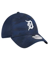New Era Men's Navy Detroit Tigers Subtle Camo 39THIRTY Flex Hat