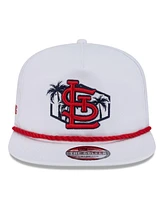 New Era Men's White St. Louis Cardinals 2025 Spring Training Palm Golfer Adjustable Hat