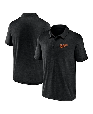 Fanatics Men's Black Baltimore Orioles Unstoppable Polo Shirt