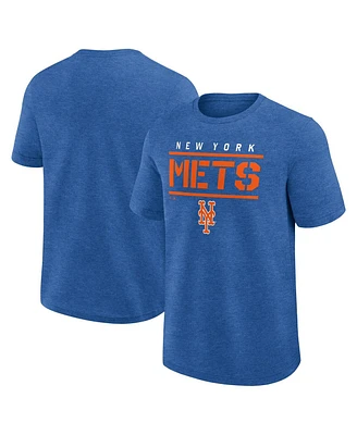 Fanatics Men's Heather Royal New York Mets Top Notch T-Shirt