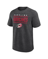 Logo Athletic Men's Heather Charcoal Carolina Hurricanes Top Notch T-Shirt