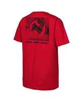 Outerstuff Big Boys and Girls Red New Jersey Devils Atmosphere T-Shirt
