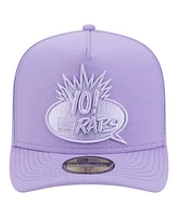 New Era Men's Purple Yo Mtv Raps A-Frame 59FIFTY Fitted Hat