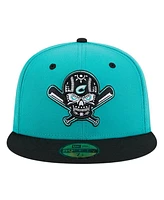 New Era Men's Teal Columbus Clippers Copa de la Diversion 59FIFTY Fitted Hat