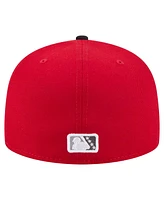 New Era Men's Red Fort Wayne TinCaps Authentic Collection 59FIFTY Fitted Hat