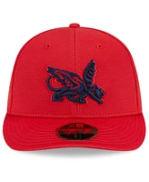 New Era Men's Red Texas Rangers City Connect Batting Practice Low Profile 59FIFTY Fitted Hat