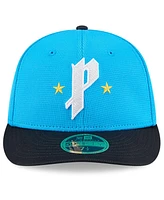 New Era Men's Neptune Blue/Navy Philadelphia Phillies City Connect Batting Practice Low Profile 59FIFTY Fitted Hat