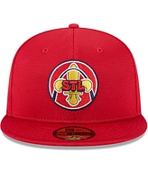New Era Men's Red St. Louis Cardinals City Connect Batting Practice 59FIFTY Fitted Hat