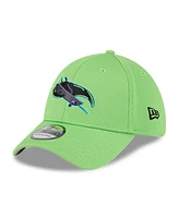 New Era Men's Neon Green Tampa Bay Rays City Connect Batting Practice 39THIRTY Flex Hat