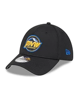 New Era Men's Black Seattle Mariners City Connect Batting Practice 39THIRTY Flex Hat