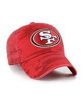 '47 Brand Men's Scarlet San Francisco 49ers Fiji Clean Up Adjustable Hat