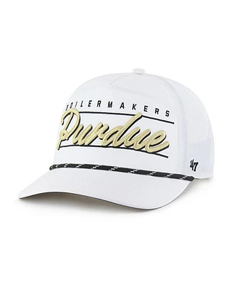 '47 Brand Men's White Purdue Boilermakers Condor Hitch Brrr Adjustable Hat