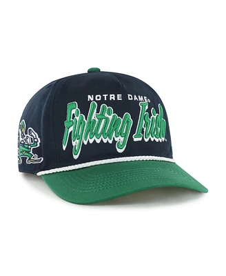 '47 Brand Men's Navy Notre Dame Fighting Irish Drop Shadow Rope Hitch Adjustable Hat