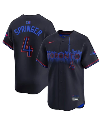 Nike Men's George Springer Blue Toronto Jays City Connect Limited Jersey