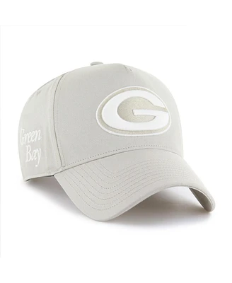 '47 Brand Men's Cream Green Bay Packers Foundation Offside Adjustable Hat
