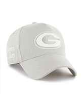 '47 Brand Men's Cream Green Bay Packers Foundation Offside Adjustable Hat