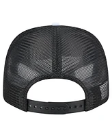 New Era Men's Black Chicago White Sox Hula Trucker 9SEVENTY Adjustable Hat