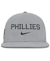 Nike Men's Gray Philadelphia Phillies True Performance Fitted Hat