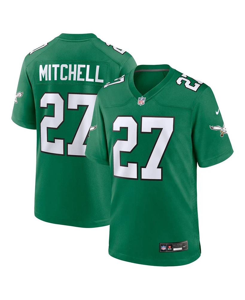 Nike Men's Quinyon Mitchell Kelly Green Philadelphia Eagles Alternate Game Jersey