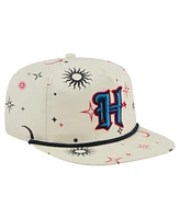 New Era Men's Cream Houston Texans Celestial Golfer Adjustable Hat