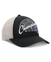 Fanatics Men's Black Toronto Maple Leaf's 2025 Atlantic Division Champions Locker Room Adjustable Hat