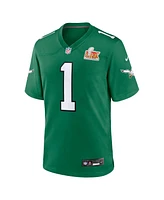 Nike Men's Jalen Hurts Kelly Green Philadelphia Eagles Super Bowl Lix 2nd Alternate Game Jersey