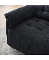 Creamy Cloud Fabric Sofa