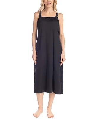 Muk Luks Women's Square-Neck Slip Nightgown