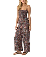 O'Neill Juniors' Kaylane Smocked Jumpsuit