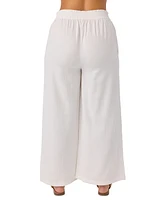 O'Neill Juniors' Sanders Woven Flowy Pull-On Pants