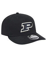 New Era Men's Black Purdue Boilermakers Low Profile 9FIFTY Snapback Hat