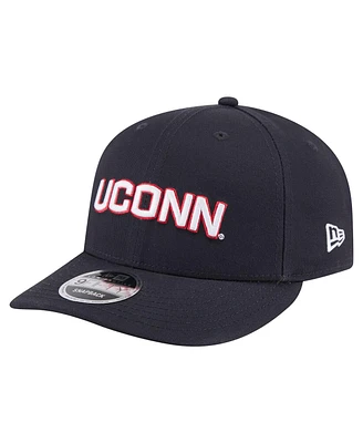 New Era Men's Navy UConn Huskies Low Profile 9FIFTY Snapback Hat