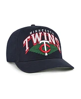 '47 Brand Men's Navy Minnesota Twins Pomona Hitch Adjustable Hat
