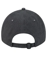 New Era Women's Black Chicago White Sox Tonal Floral 9TWENTY Adjustable Hat