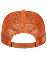 New Era Men's Texas Orange Texas Longhorns Primary 9SEVENTY Trucker Stretch-Snap Hat