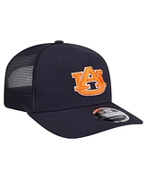 New Era Men's Navy Auburn Tigers Primary 9SEVENTY Trucker Stretch-Snap Hat