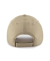 '47 Brand Men's Khaki Atlanta Braves Performance Clean Up Adjustable Hat