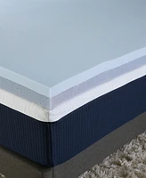 Comfort Tech 3" Dual Comfort Foam Mattress Topper