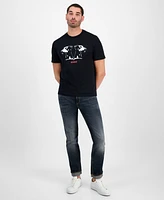 Hugo Boss Men's Dobero Short Sleeve Crewneck Doberman Graphic T-Shirt