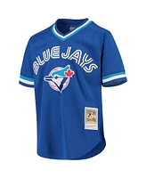 Mitchell & Ness Big Boys and Girls Roberto Alomar Royal Toronto Blue Jays Cooperstown Collection Mesh Batting Practice Jersey