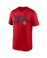 Nike Men's Red St. Louis Cardinals 2025 City Connect Team Phrase Script Legend Performance T-Shirt