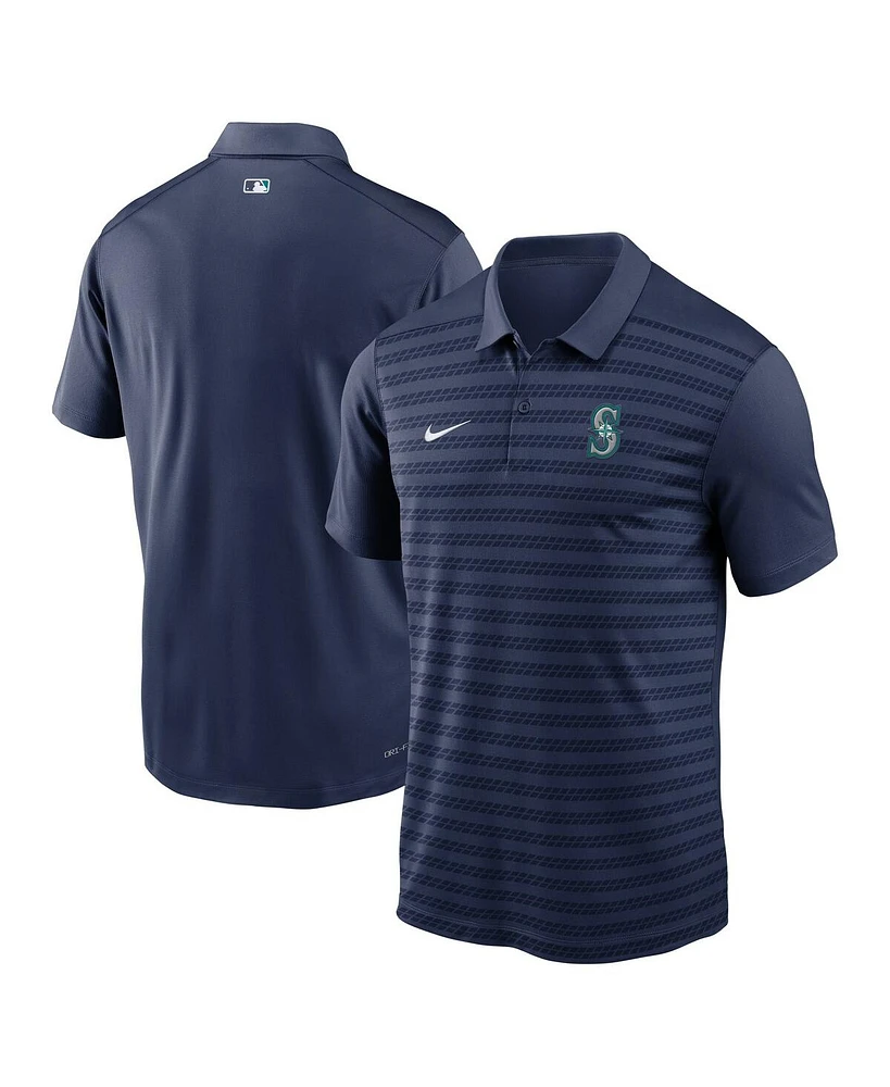 Nike Men's Navy Seattle Mariners Authentic Collection Victory Performance Polo Shirt