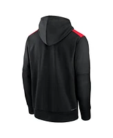 Nike Men's Black Cincinnati Reds Authentic Collection City Connect Therma Pullover Hoodie