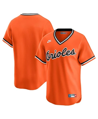 Nike Men's Orange Baltimore Orioles Throwback Cooperstown Collection Limited Jersey