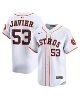 Nike Men's Cristian Javier White Houston Astros Home Limited Player Jersey