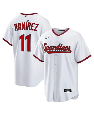 Nike Men's Jose Ramirez White Cleveland Guardians Replica 2.0 Home Jersey
