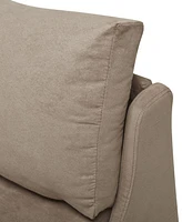 Gold Sparrow 43.5" Polyester Avery Fremont Convertible Loveseat Sleeper, Created for Macy's