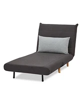 Gold Sparrow 33" Polyester Susie Convertible Chair Bed, Created for Macy's