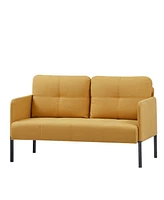 Gold Sparrow 49.5" Polyester Fremont Loveseat, Created for Macy's