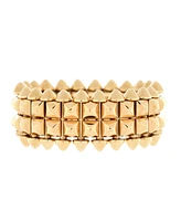 Pre-Owned Cartier Large Clash de Cartier 2 Row Ring 18K Gold